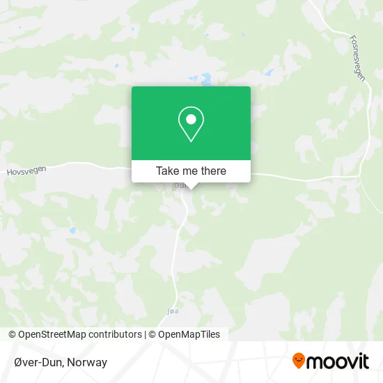 Øver-Dun map