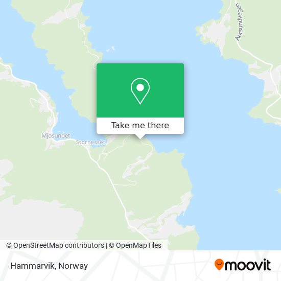 Hammarvik map