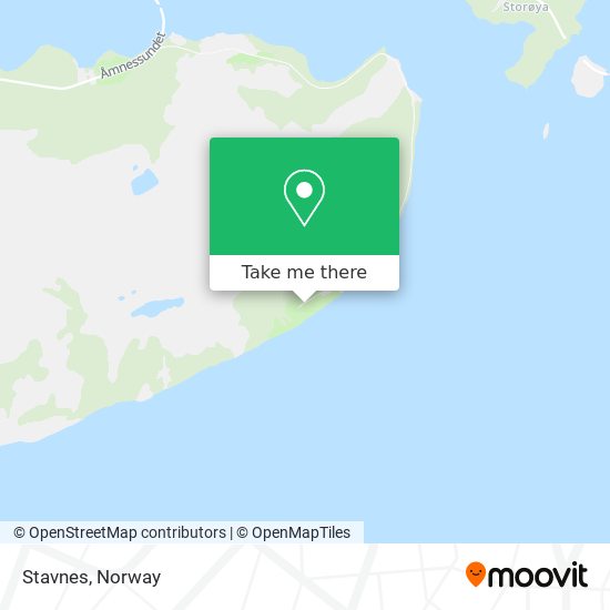 Stavnes map