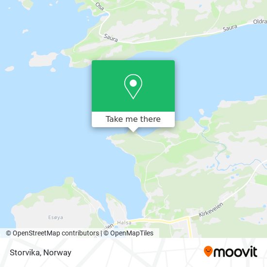 Storvika map