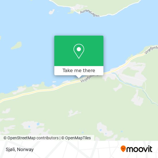 Sjøli map
