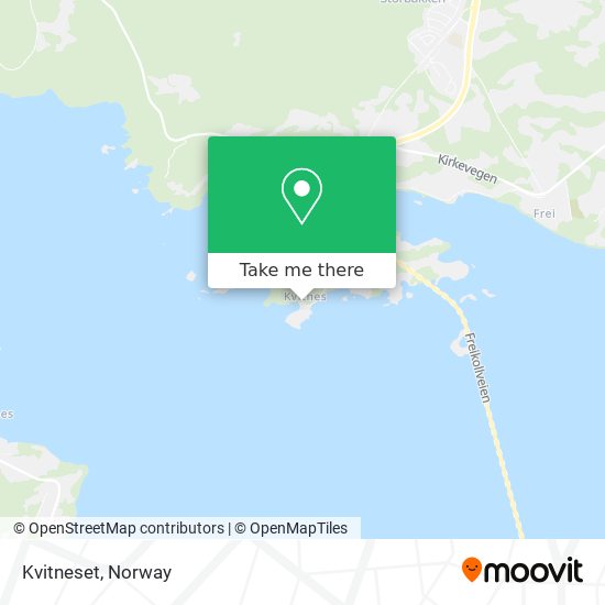 Kvitneset map