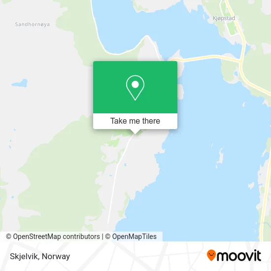 Skjelvik map