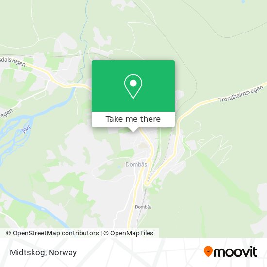 Midtskog map