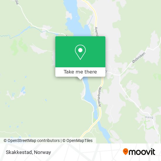 Skakkestad map