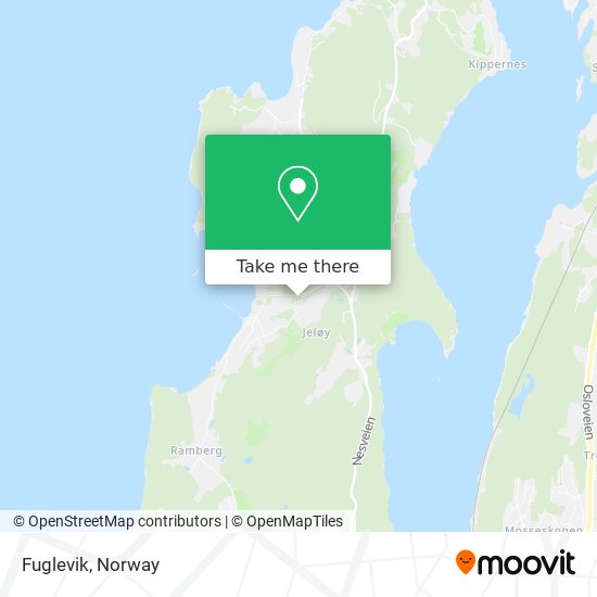 Fuglevik map