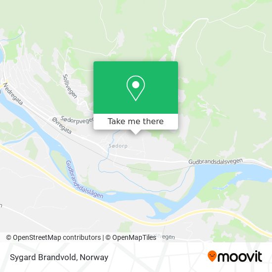 Sygard Brandvold map