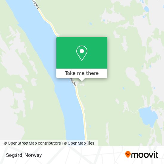 Søgård map