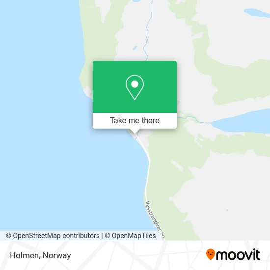 Holmen map
