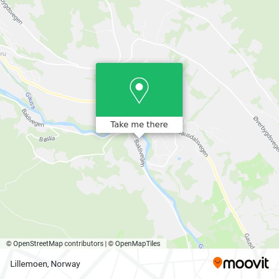 Lillemoen map