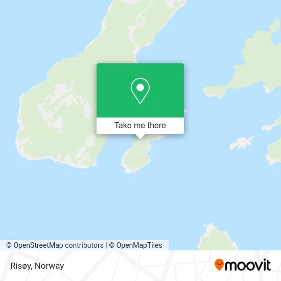 Risøy map