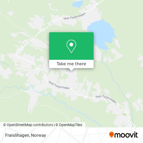 Frøislihagen map