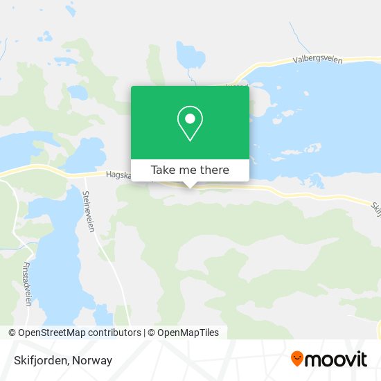 Skifjorden map