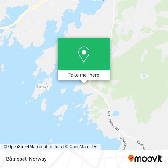Båtneset map