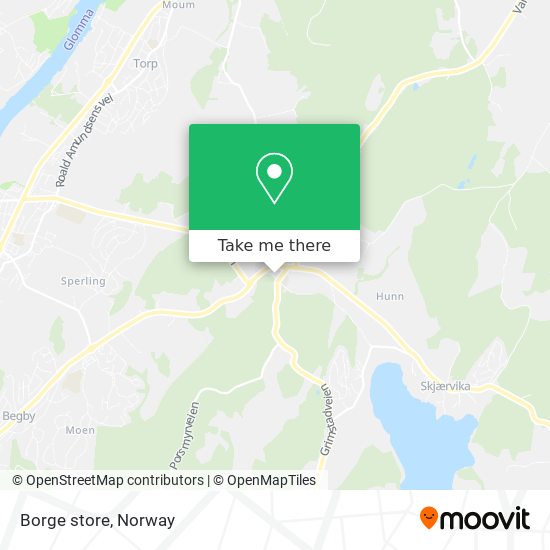 Borge store map