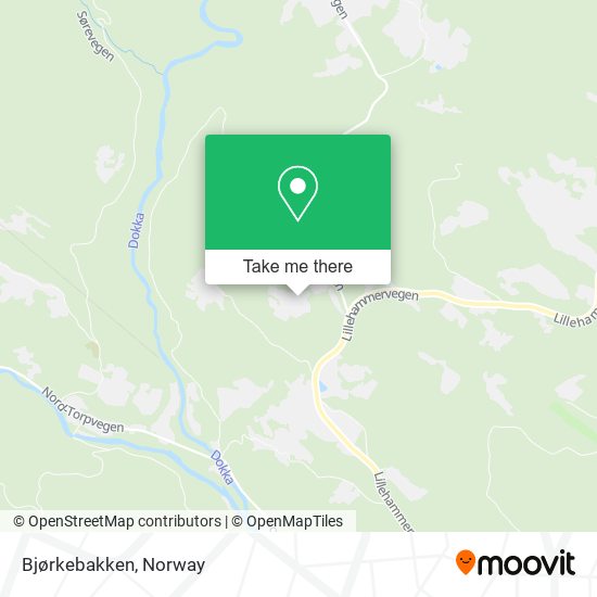 Bjørkebakken map