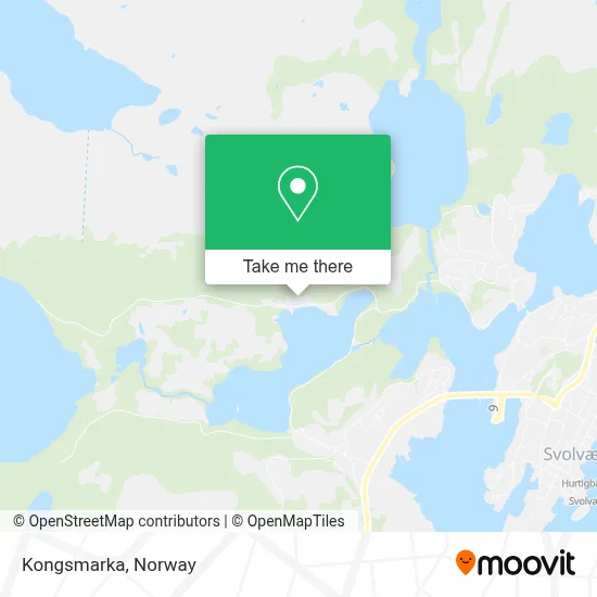 Kongsmarka map