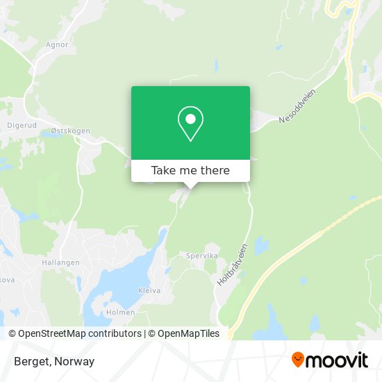 Berget map