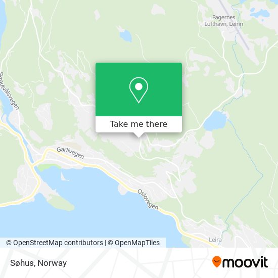 Søhus map