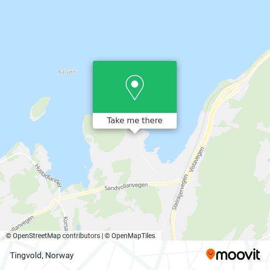 Tingvold map