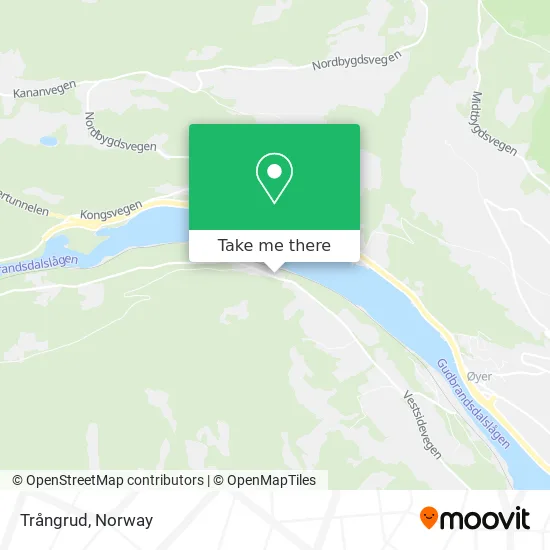 Trångrud map