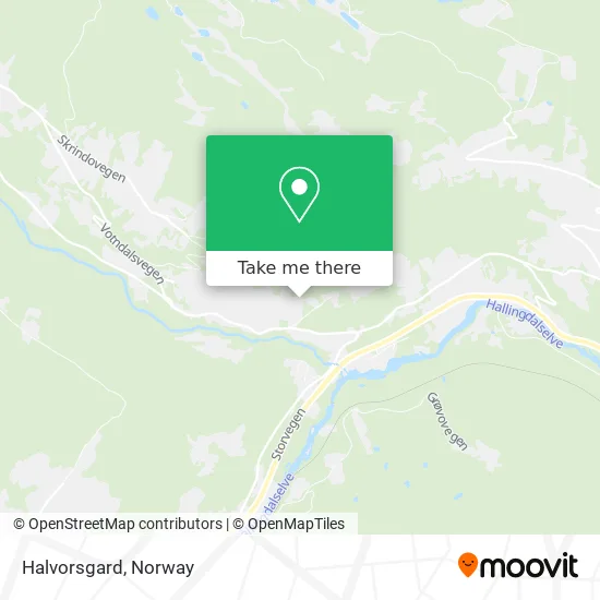 Halvorsgard map