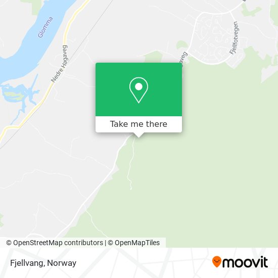 Fjellvang map