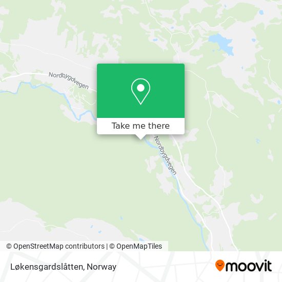 Løkensgardslåtten map