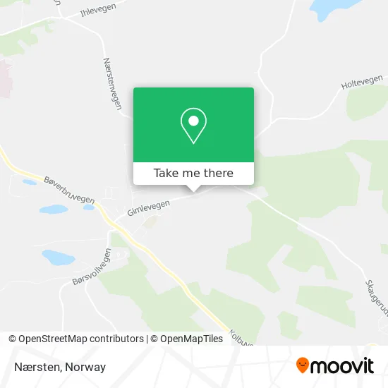 Nærsten map