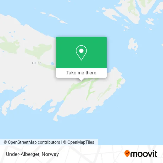 Under-Alberget map