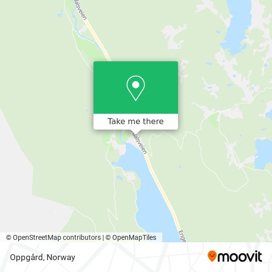 Oppgård map