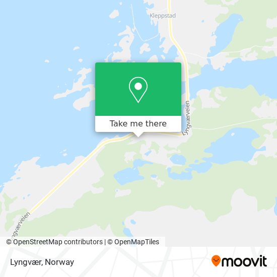 Lyngvær map