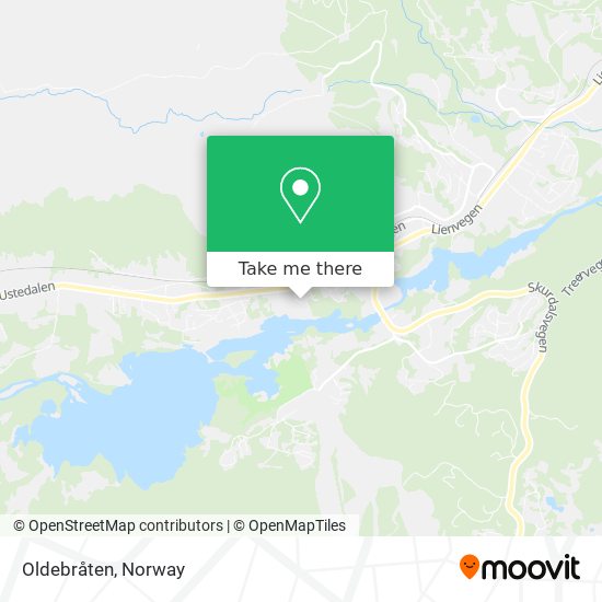 Oldebråten map