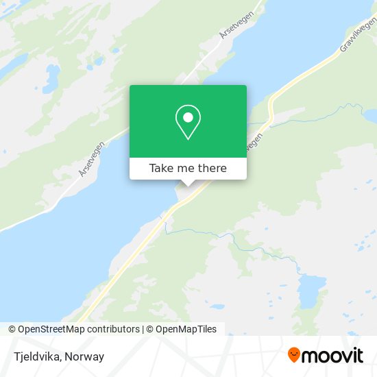 Tjeldvika map