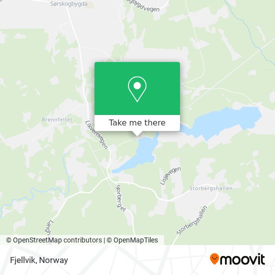 Fjellvik map