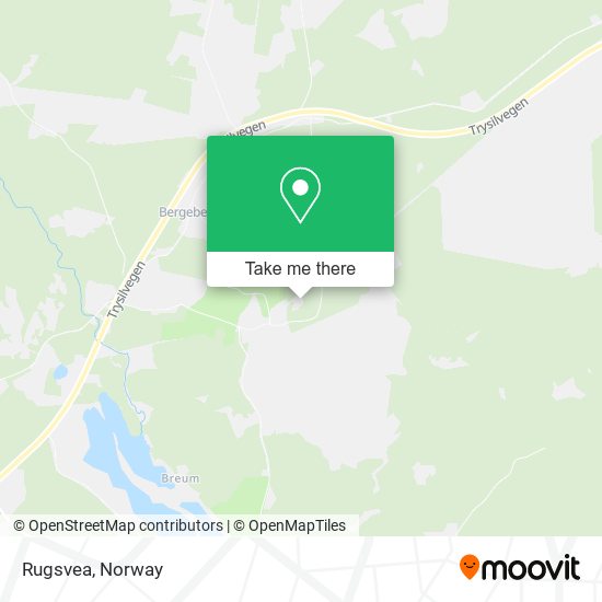 Rugsvea map