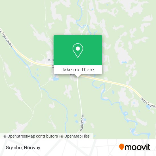 Grønbo map