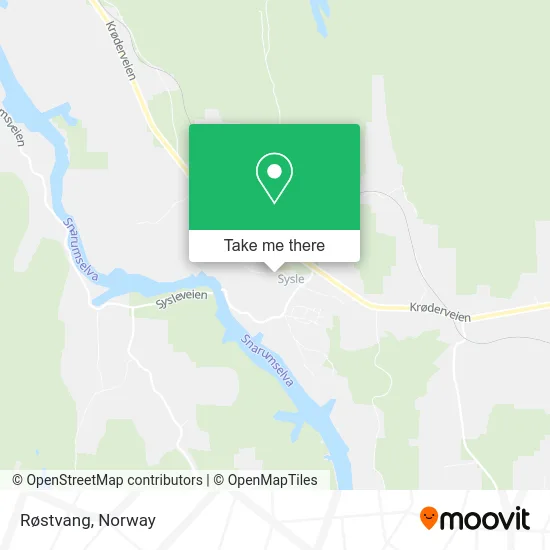 Røstvang map