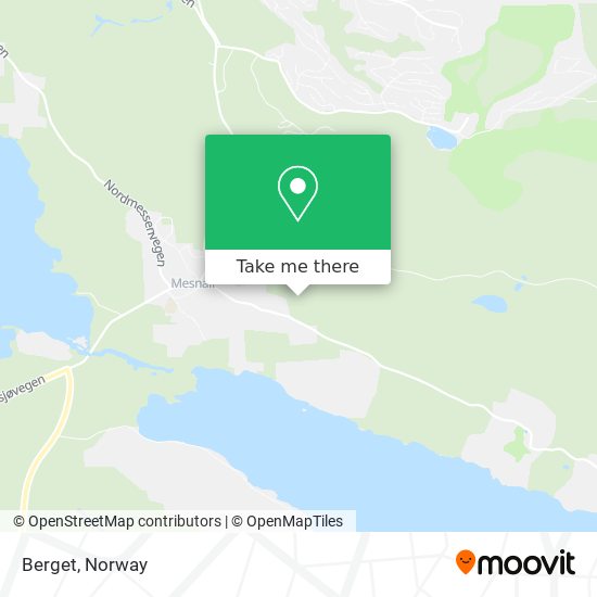 Berget map