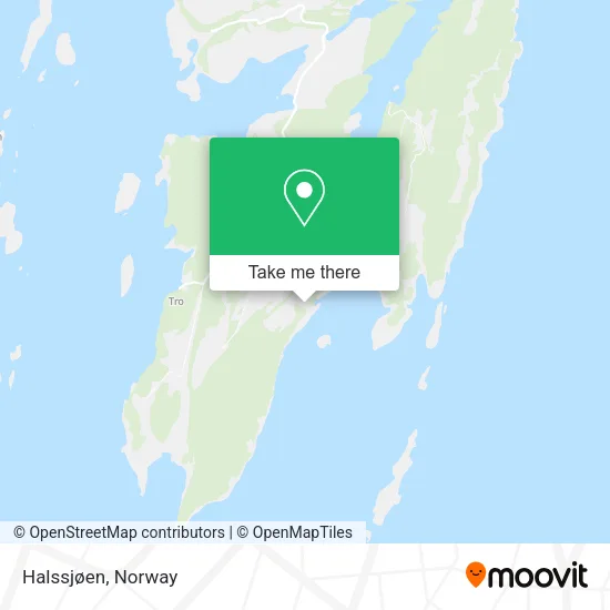 Halssjøen map