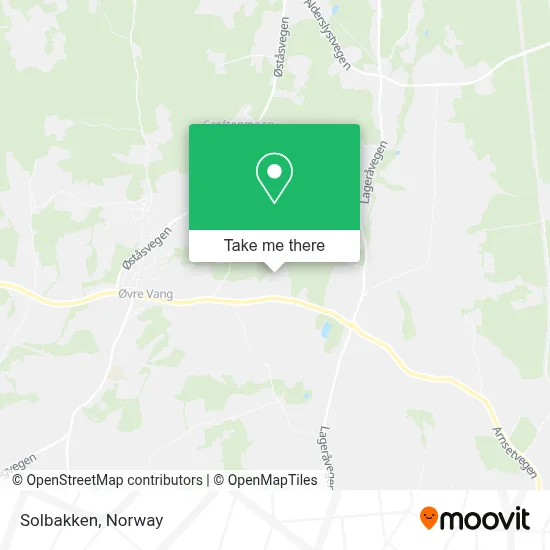 Solbakken map