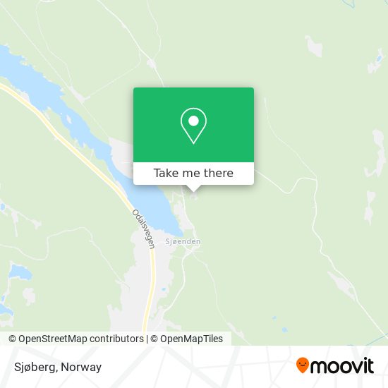 Sjøberg map