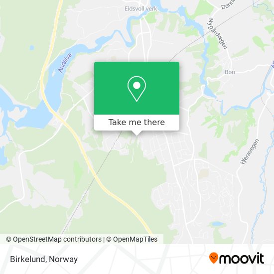 Birkelund map