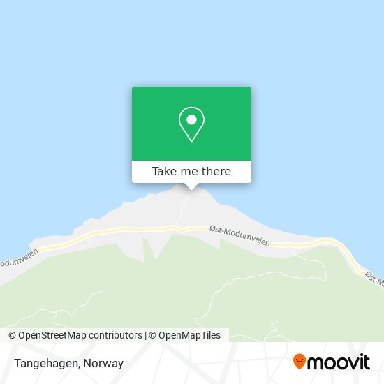 Tangehagen map