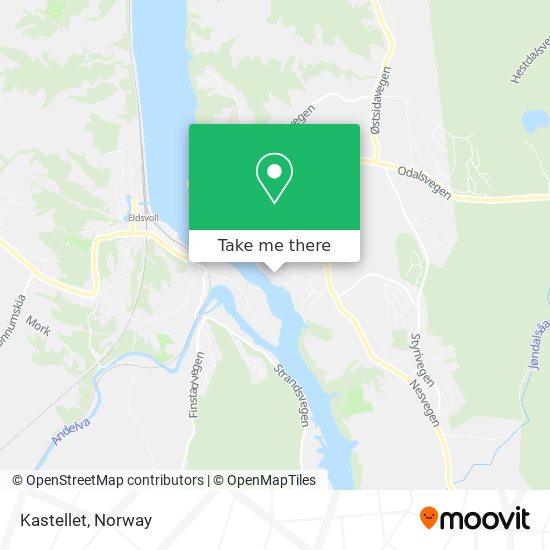 Kastellet map