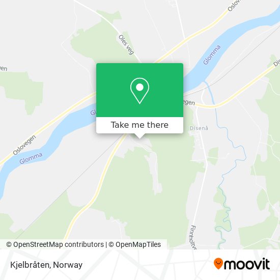 Kjelbråten map