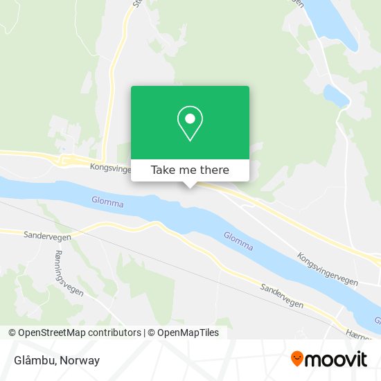 Glåmbu map