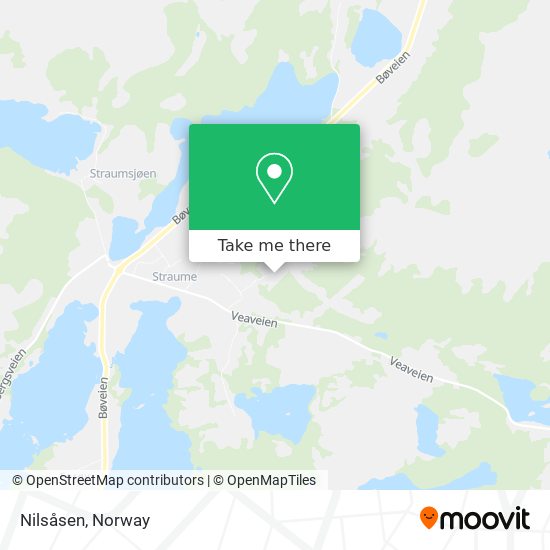 Nilsåsen map