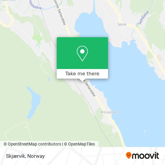 Skjærvik map