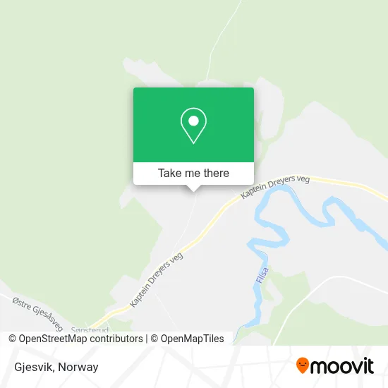 Gjesvik map